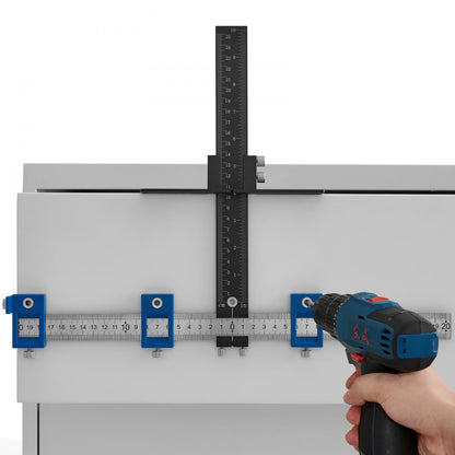 XRSS2304 - Durable Aluminum Cabinet Hardware Jig for Easy Installations
