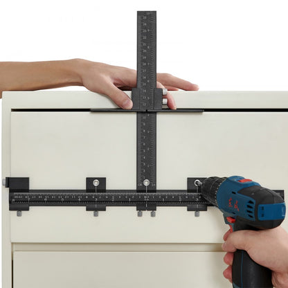 XRSS2305 - Lightweight Aluminum Cabinet Hardware Jig for Precise Installations