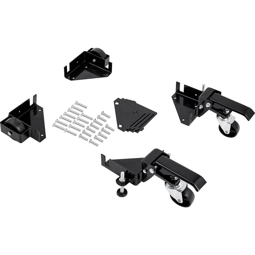 GZB88096 - Adjustable Mobile Base on Wheels, Heavy-Duty 400 lbs Capacity