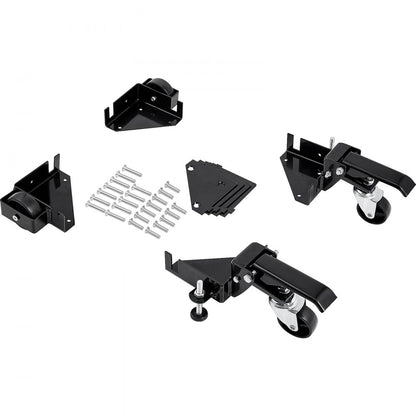GZB88096 - Adjustable Mobile Base on Wheels, Heavy-Duty 400 lbs Capacity