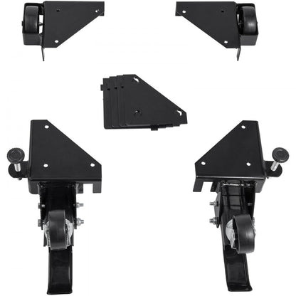 GZB88096 - Adjustable Mobile Base on Wheels, Heavy-Duty 400 lbs Capacity