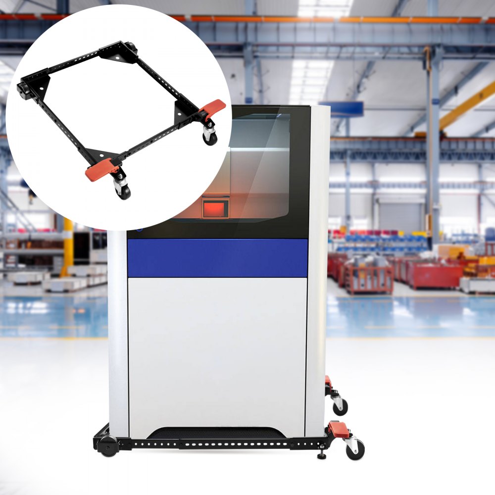 GZB88092 - Adjustable Heavy-Duty Mobile Base for Tools, 500 lbs Capacity