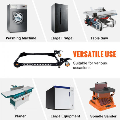 GZB88093 - Heavy-Duty Adjustable Mobile Base for Tools and Appliances