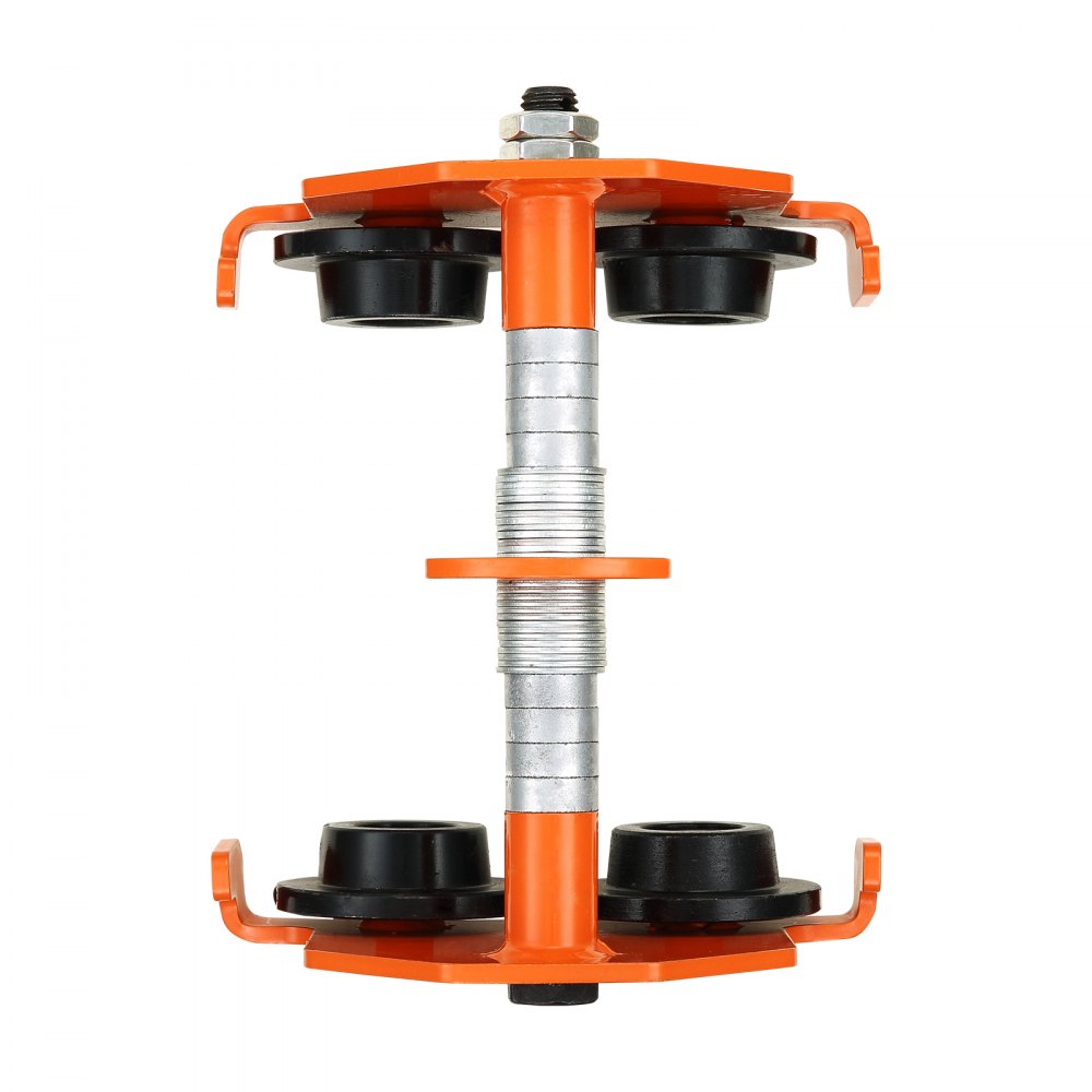 0.5T-K - VEVOR Adjustable Manual Trolley, 1100 lbs, Fits 2.5-8 inch Beams