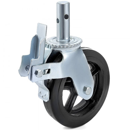 010153072932 - Heavy Duty 8" Caster Wheels, 1100lbs Capacity, 360° Rotation