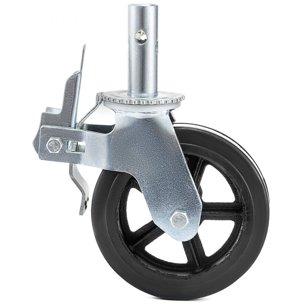 010153072932 - Heavy Duty 8" Caster Wheels, 1100lbs Capacity, 360° Rotation