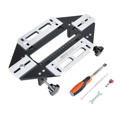 SXRJL-2303 - Durable Aluminum Door Hinge Jig for Precise Woodworking