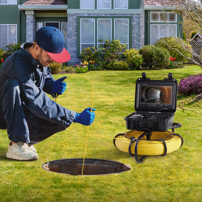 010920552602 - 9-inch 720p Sewer Camera for Detailed Pipe Inspections