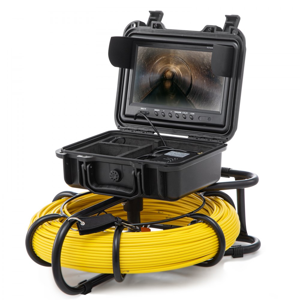 010920552602 - 9-inch 720p Sewer Camera for Detailed Pipe Inspections