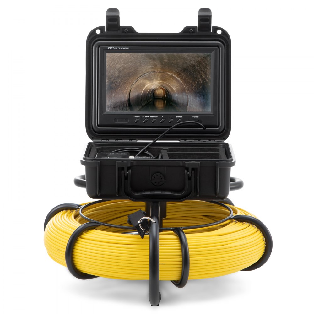 010920552602 - 9-inch 720p Sewer Camera for Detailed Pipe Inspections