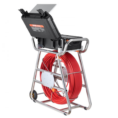 WP9613FT - 328FT Self-Leveling Sewer Camera with 10.1" Touchscreen & 512Hz Transmitter