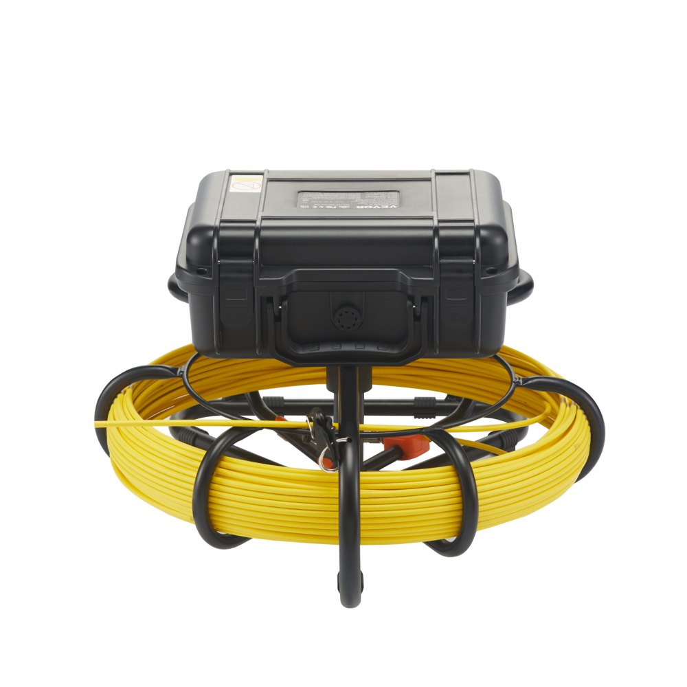 010879989447 - 9" VEVOR Sewer Camera with 164ft Cable & 720p Screen