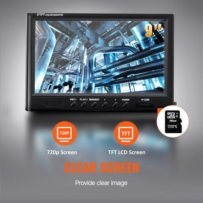 010469962801 - 9" VEVOR Sewer Camera with 720p Screen & DVR Function