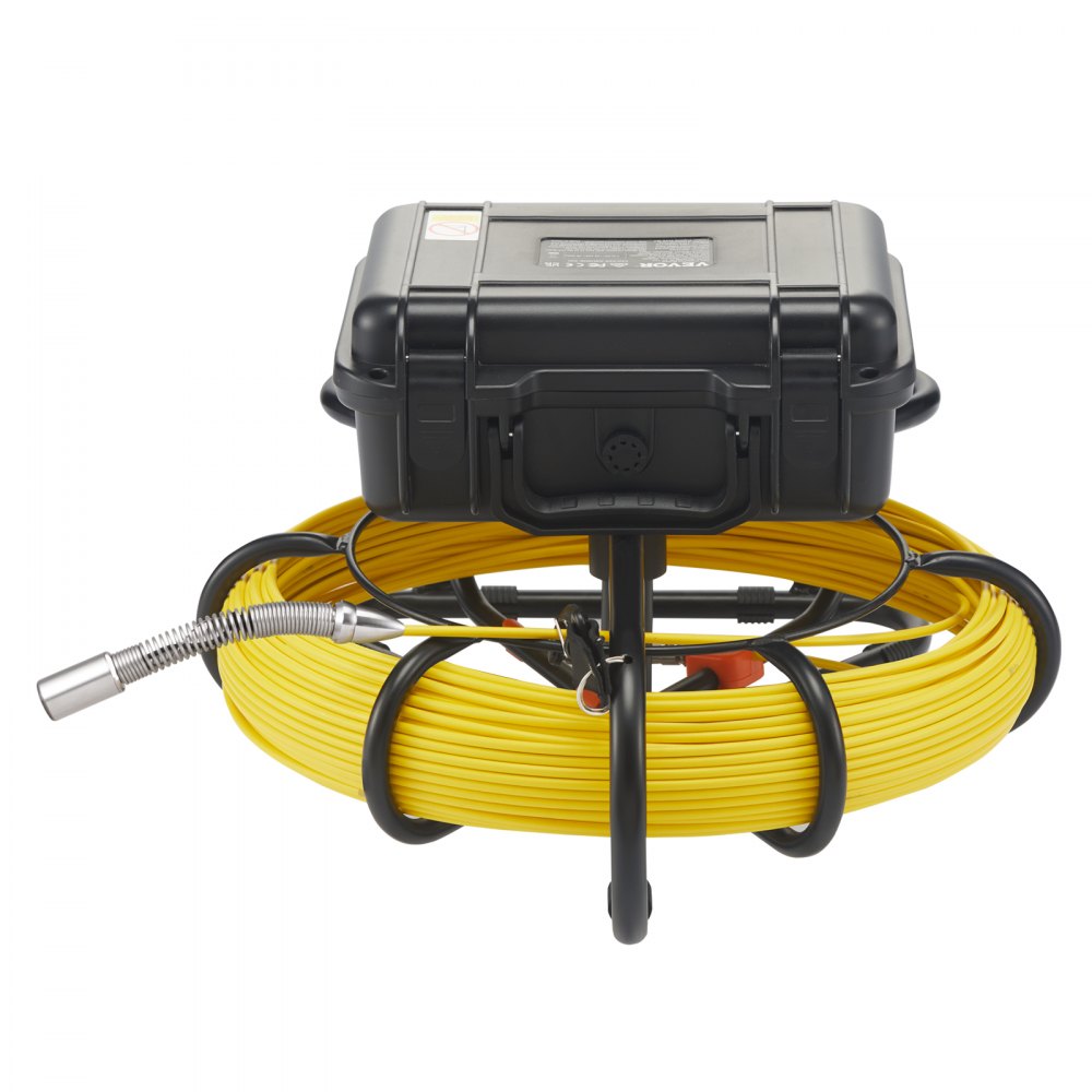 010469962801 - 9" VEVOR Sewer Camera with 720p Screen & DVR Function