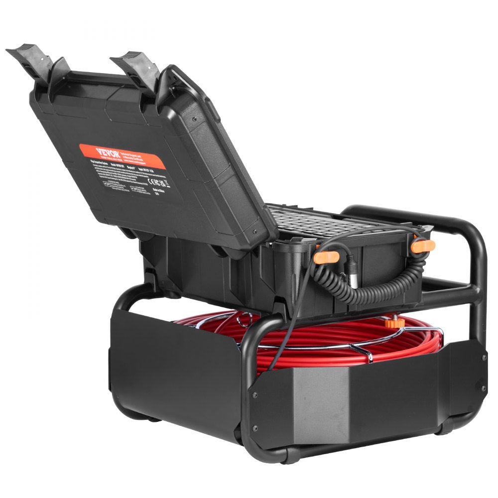 WP9612FT - 98FT Self-Leveling Sewer Camera with 9" HD Screen & 512Hz Transmitter