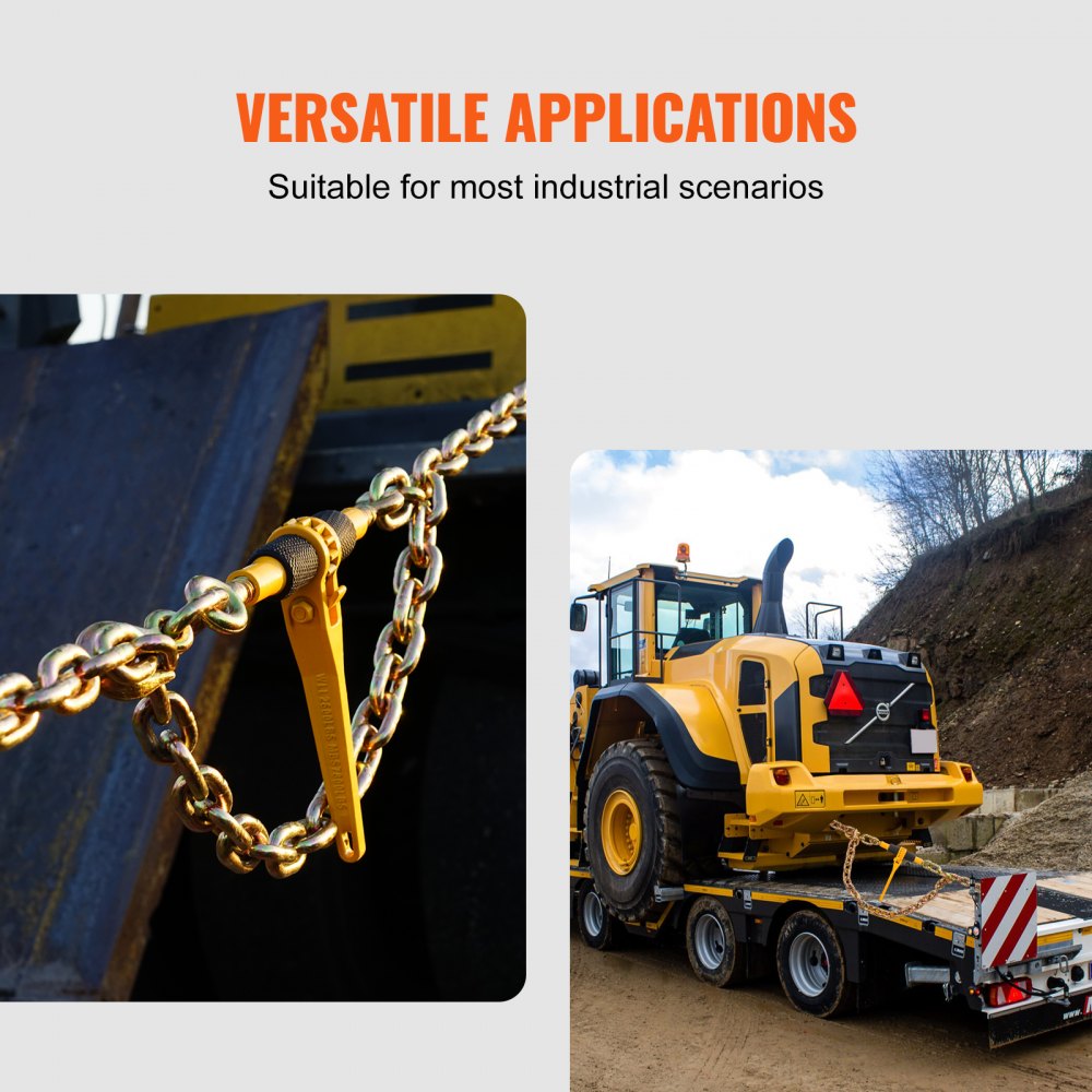 1/4-5/16A - Heavy-Duty Ratchet Chain Binder for Loads Up to 2600 lbs