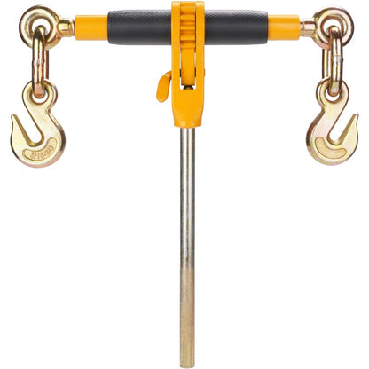 5/16-3/8 Load Binders - Heavy-Duty 7,100 lbs Ratchet Chain Binder with G80 Hooks