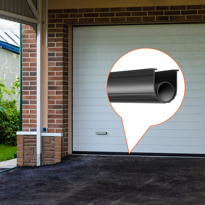 JN-10FT - Premium 10ft Garage Door Seal, Air & Moisture Blocking Rubber
