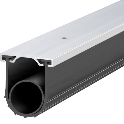 JN-16FT-AL - 16ft Durable Rubber Garage Door Seal with Insulation & O-ring