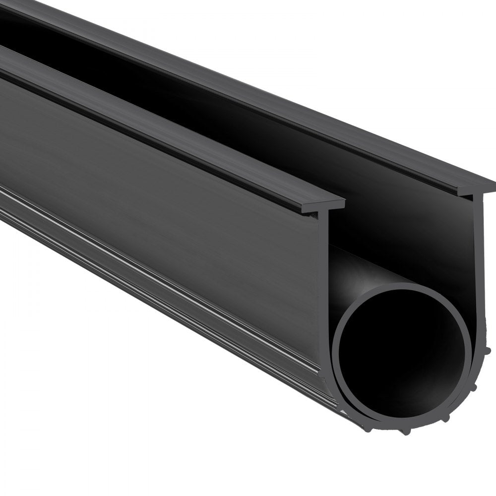 JN-16FT - Durable 3 3/4" x 16' Rubber Garage Door Seal Against Weather