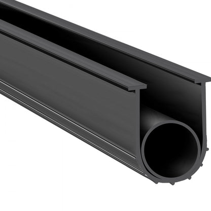 JN-16FT - Durable 3 3/4" x 16' Rubber Garage Door Seal Against Weather