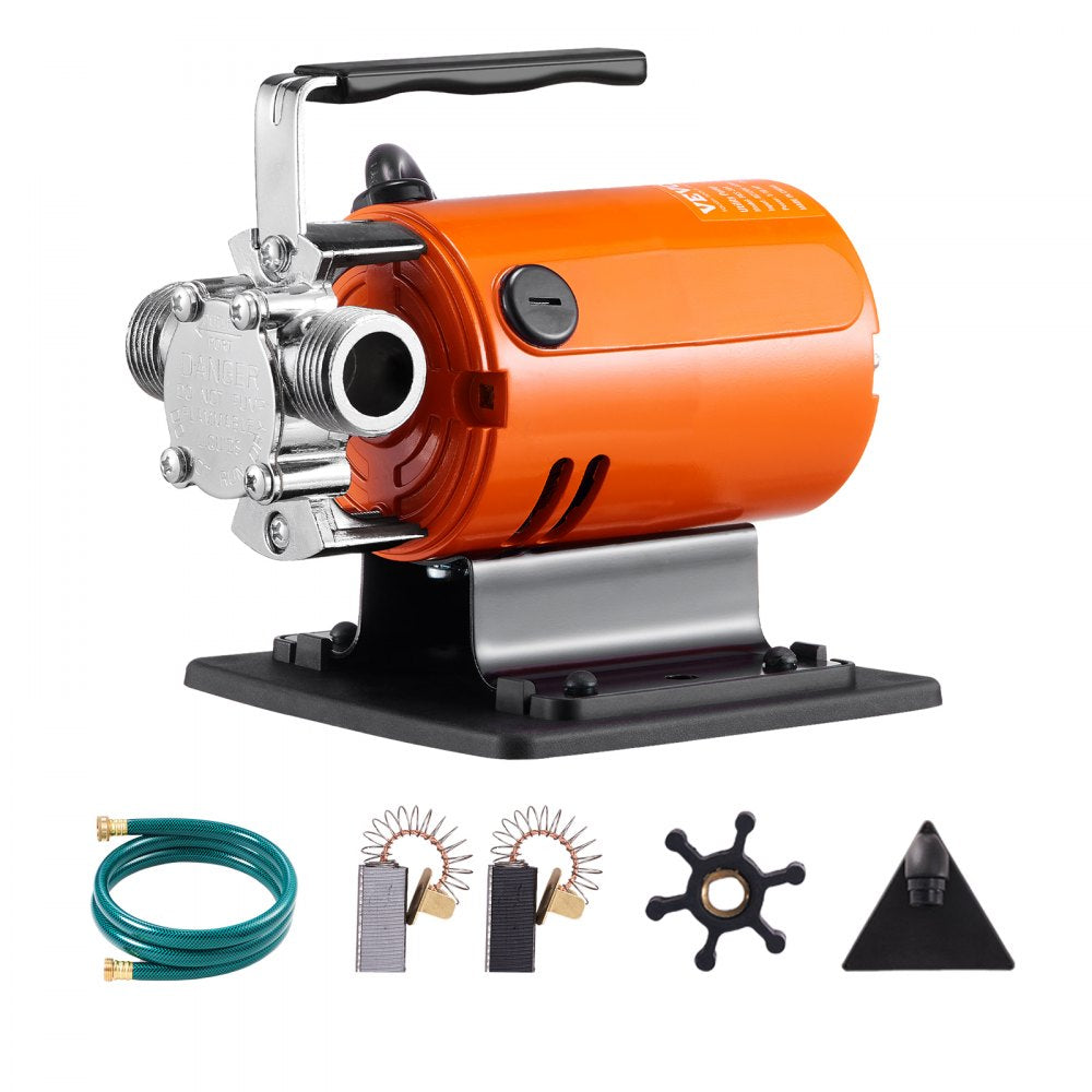 PAS-30A - High Flow 360 GPH Water Transfer Pump with 6ft Hose