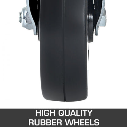 010776400742 - 4-Pack 5-Inch Heavy Duty Swivel Casters with 440lbs Capacity