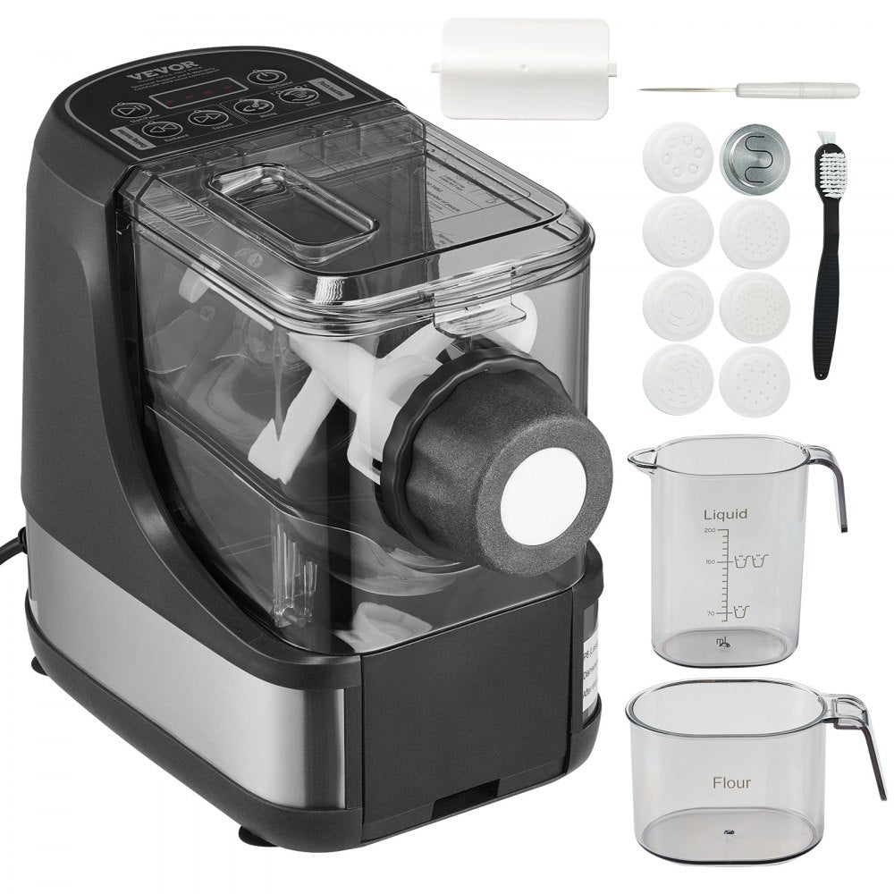 MT-2117 - Automatic 500g Electric Pasta Maker with 8 Shapes and Recipes