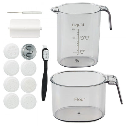 MT-2117 - Automatic 500g Electric Pasta Maker with 8 Shapes and Recipes