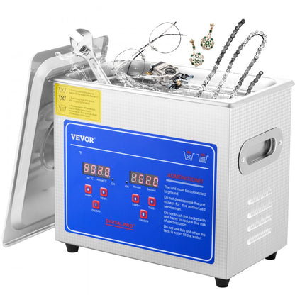 010234521936 - VEVOR 2.85L Ultrasonic Cleaner for Precision Jewelry & Engine Parts