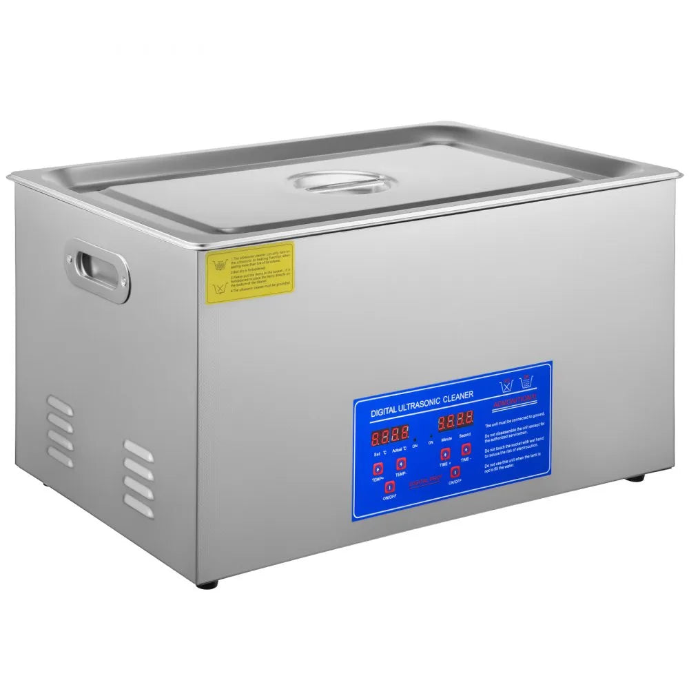 010585800318 - 22L Stainless Steel Ultrasonic Cleaner with Timer & Heater