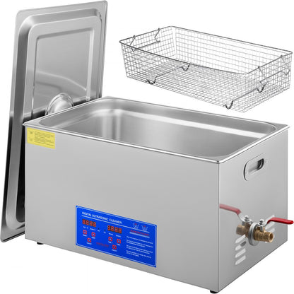 010821976279 - 22L Professional Ultrasonic Cleaner with Heating & 40kHz Waves
