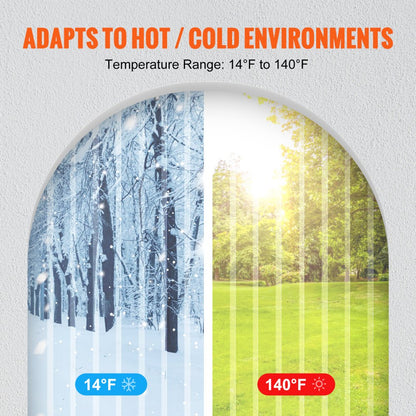WBV0 - 164' Energy-Saving PVC Strip Curtain for Insulation