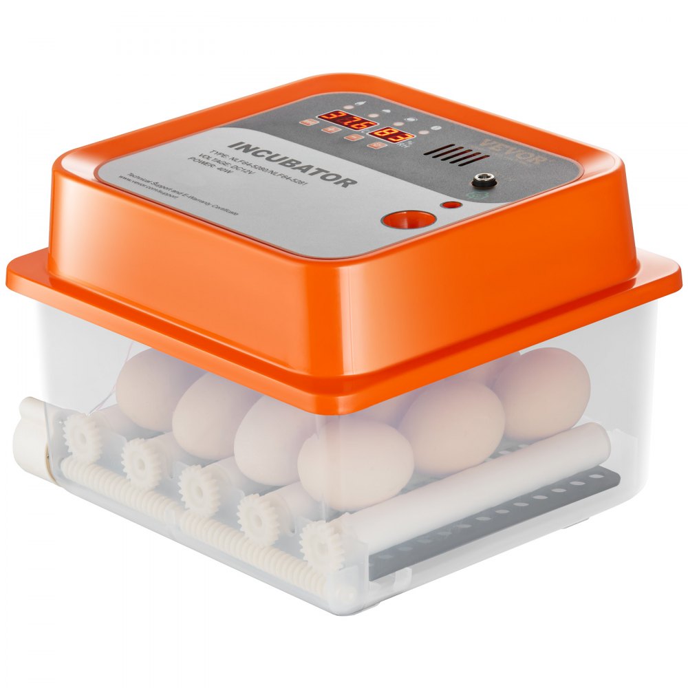 NLF64-5280 - Automatic Egg Incubator for 12 Chickens, Ducks & Quails