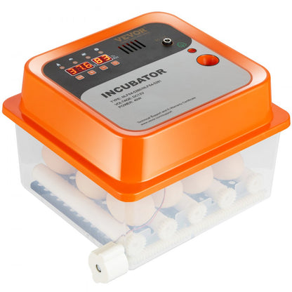 NLF64-5280 - Automatic Egg Incubator for 12 Chickens, Ducks & Quails
