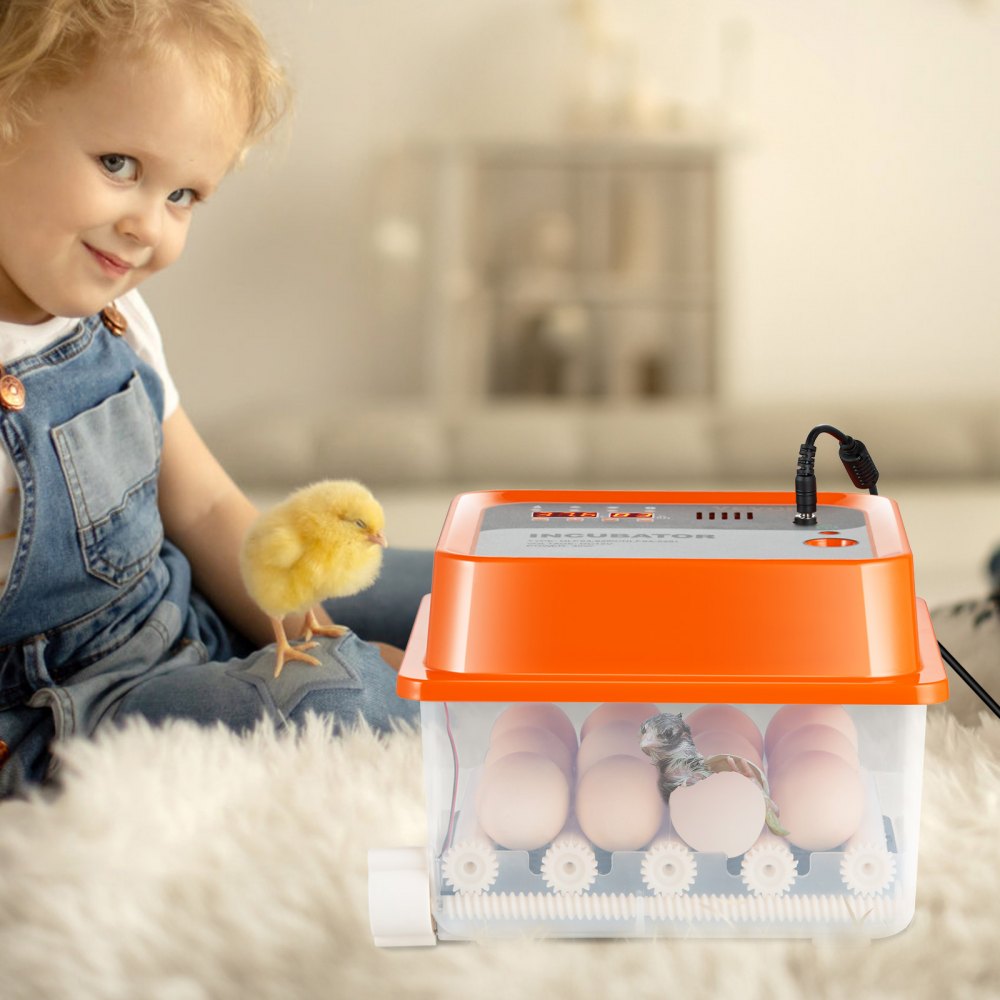 NLF64-5280 - Automatic Egg Incubator for 12 Chickens, Ducks & Quails