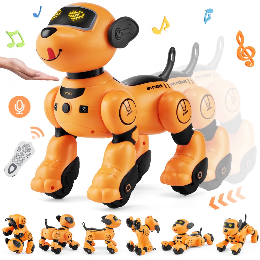 BG1536 - Interactive RC Robot Dog with LED Lights for Kids