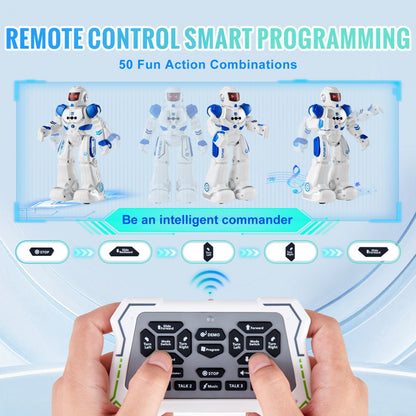 6088 - Interactive RC Robot Toy with USB Recharge for Kids