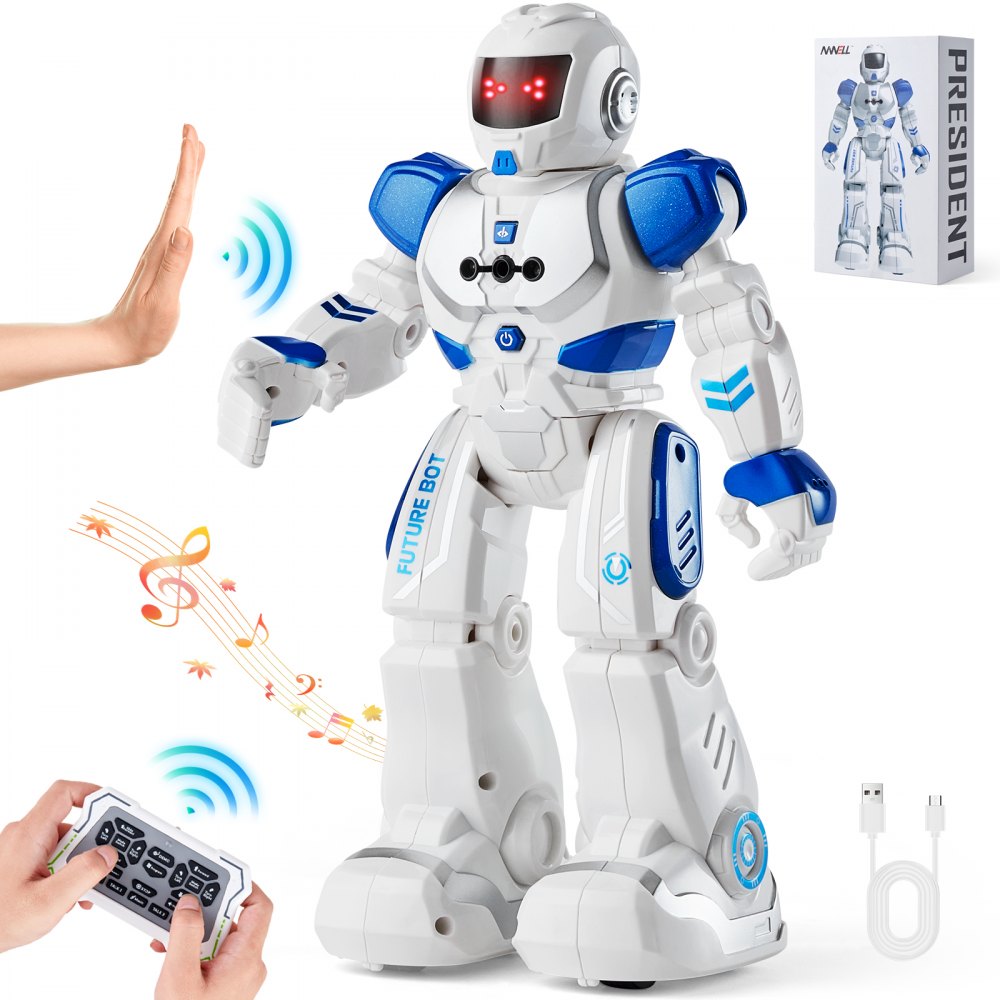 6088 - Interactive RC Robot Toy with USB Recharge for Kids