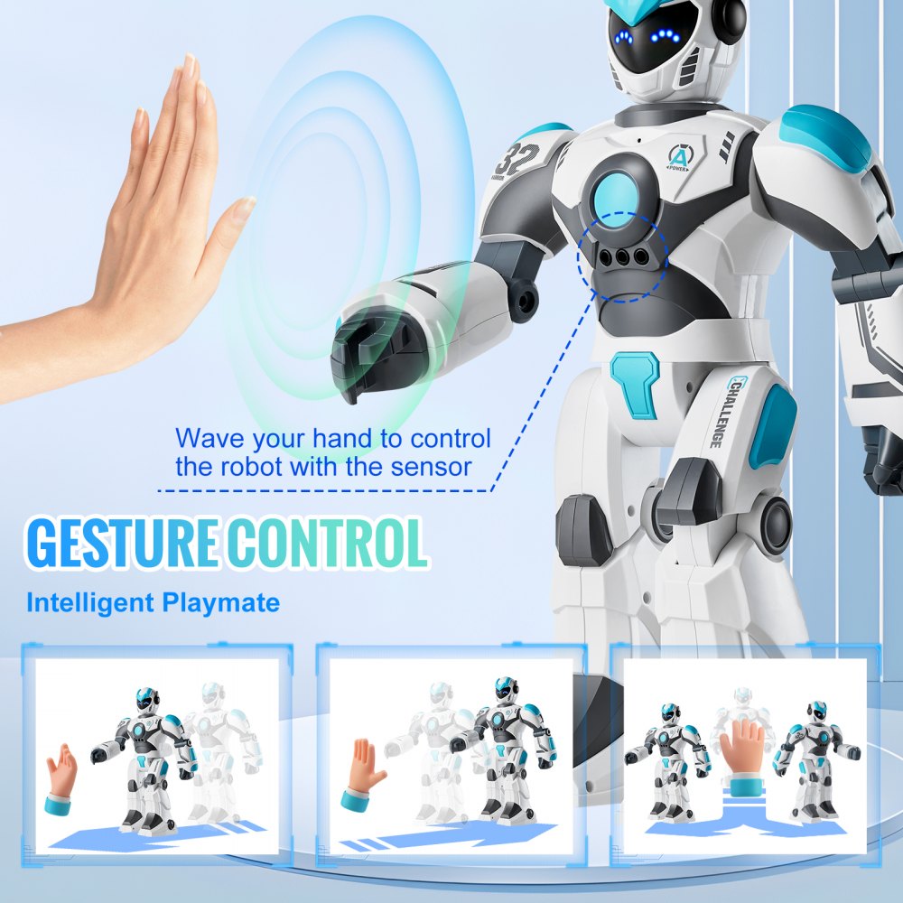 BG1532 - Voice-Controlled Robot Toy with 40-Minute Playtime