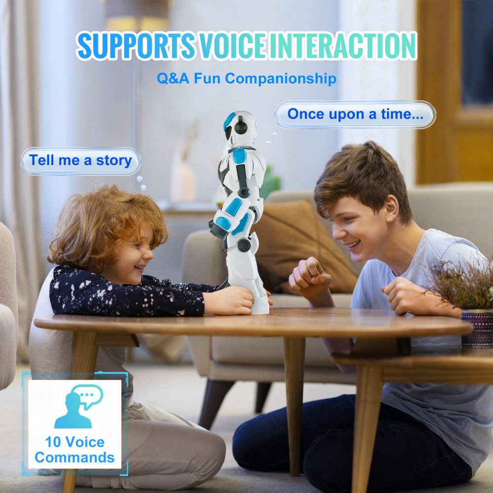 BG1532 - Voice-Controlled Robot Toy with 40-Minute Playtime