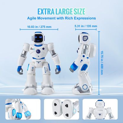 1088 - Interactive RC Robot Toy for Kids with USB Charging