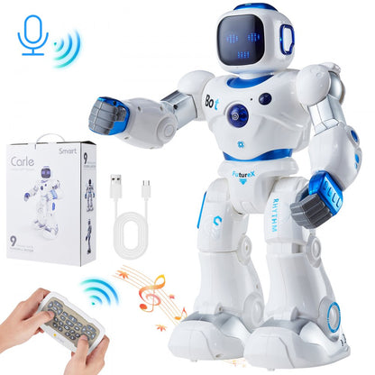 1088 - Interactive RC Robot Toy for Kids with USB Charging