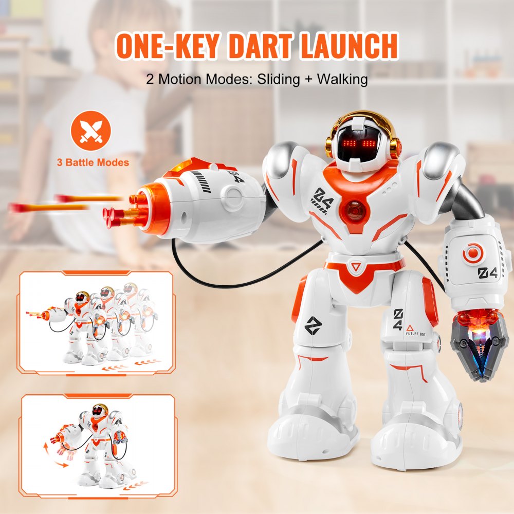 5099 - Interactive RC Battle Robot Toy with 3 Modes and 24 Expressions