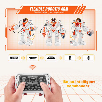 5099 - Interactive RC Battle Robot Toy with 3 Modes and 24 Expressions