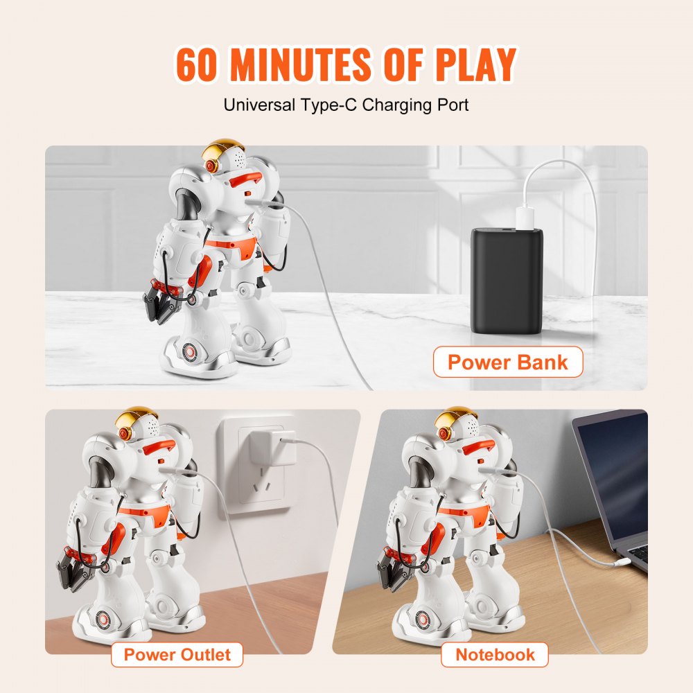 5099 - Interactive RC Battle Robot Toy with 3 Modes and 24 Expressions