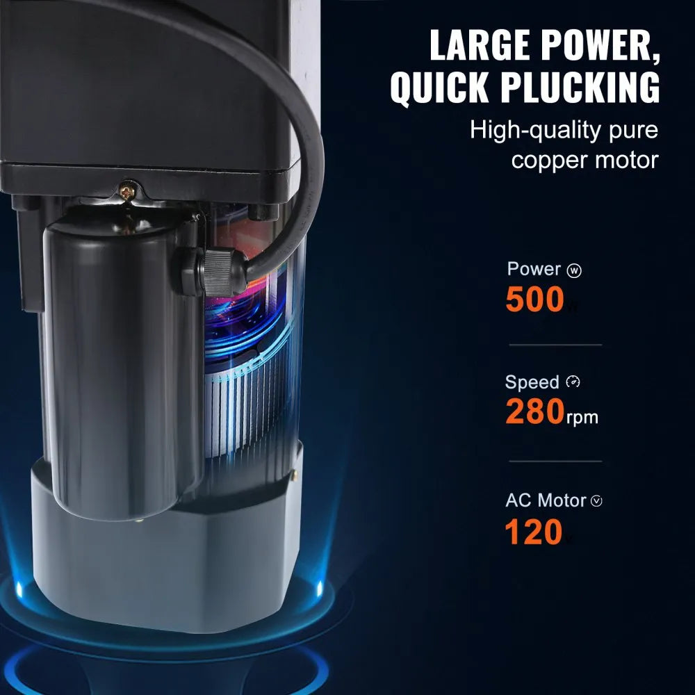 TM-50 - 20-Inch Stainless Steel Chicken Plucker Machine with 500W Power