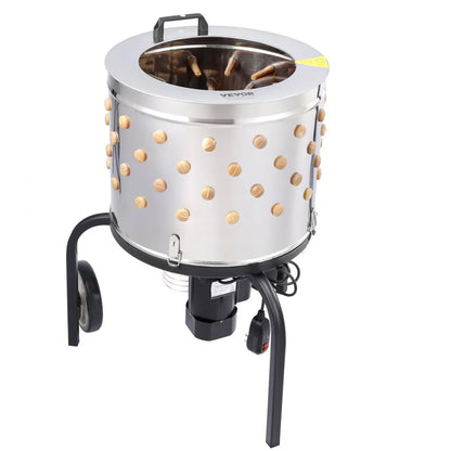 TM-50 - 20-Inch Stainless Steel Chicken Plucker Machine with 500W Power