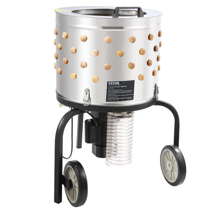 TM-50 - 20-Inch Stainless Steel Chicken Plucker Machine with 500W Power