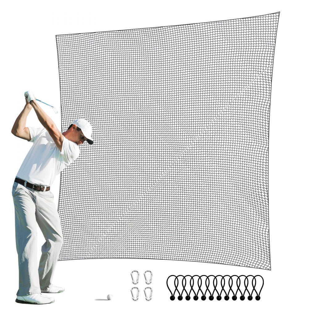 PDYGF005 - Durable 10x15ft Golf Practice Net for Indoor/Outdoor Use